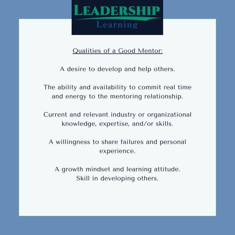 Qualities of a Good Mentor
